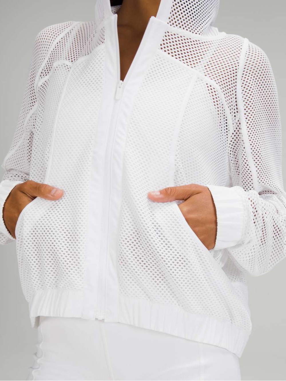 Lululemon Mesh on Mesh zip-up hoodie 6